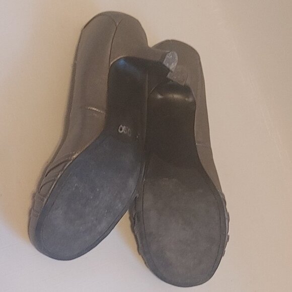 STEVE MADDEN Silver Metallic Pumps Women's Size 8.5 High Heels - Picture 4 of 5